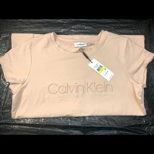 Calvin Klein Blush Pink Tee.